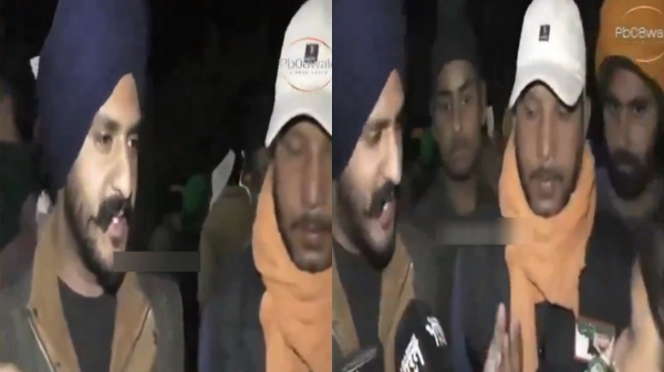 Netizens shocked to see video of Punjab farmer says Modi will be killed in 2-3 years 