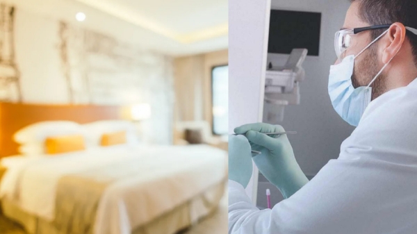 Dentist arrested for using a pen camera at tenant bed room 