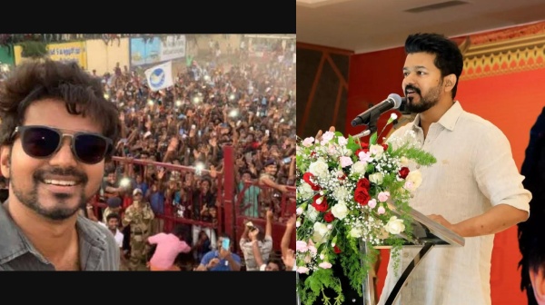 Actor Vijay Tamizhaga Vetri Kazhagam planning for a big party meet ahead of opening Actor Vijay Tamizhaga Vetri Kazhagam planning for a big party meet ahead of opening