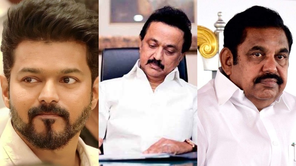 Whom will Actor Vijay Tamizhaga Vetri Kazhagam party oppose in Tamil Nadu politics? Whom will Actor Vijay Tamizhaga Vetri Kazhagam party oppose in Tamil Nadu politics?