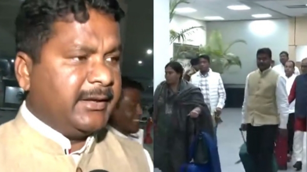 8 Congress MLAs upset with Chief Minister Champai Sorens lead new Jharkhand cabinet. 