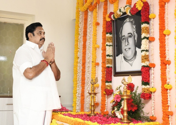 Is DMK sticking a sticker on the schemes brought by the BJP government? 