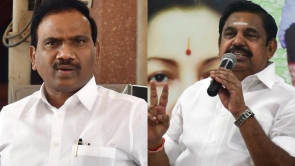 If EPS does i will resign: DMK MP A Raja reply to Edappadi palanisamy