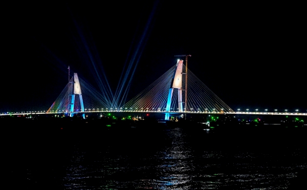 PM Modi inaugurates Sudarshan Setu- Indias longest cable stayed bridge in Gujarat PM Modi inaugurates Sudarshan Setu- Indias longest cable stayed bridge in Gujarat