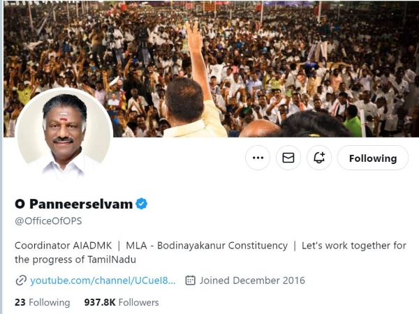 Kamal Haasan is on top on Twitter