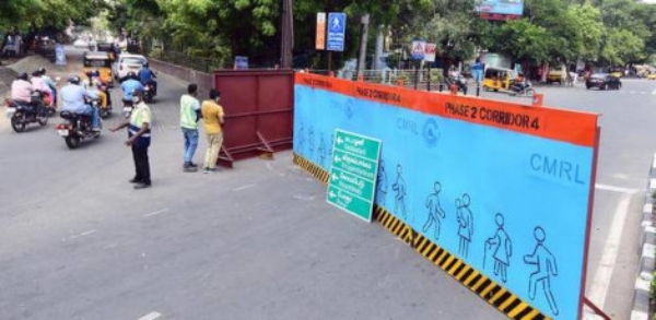 Chennai police has announced traffic diversion alert near Anna Salai and Nungambakkam metro due to Chennai metro works Chennai police has announced traffic diversion alert near Anna Salai and Nungambakkam metro due to Chennai metro works