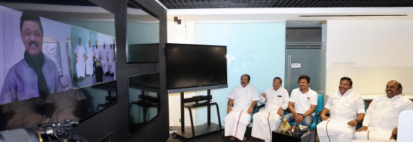 Chief Minister Mk Stalin held Discussion with DMK Election Coordination Committee 