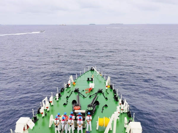 Indian warships and aircraft went to Maldives for Dosti exercise 