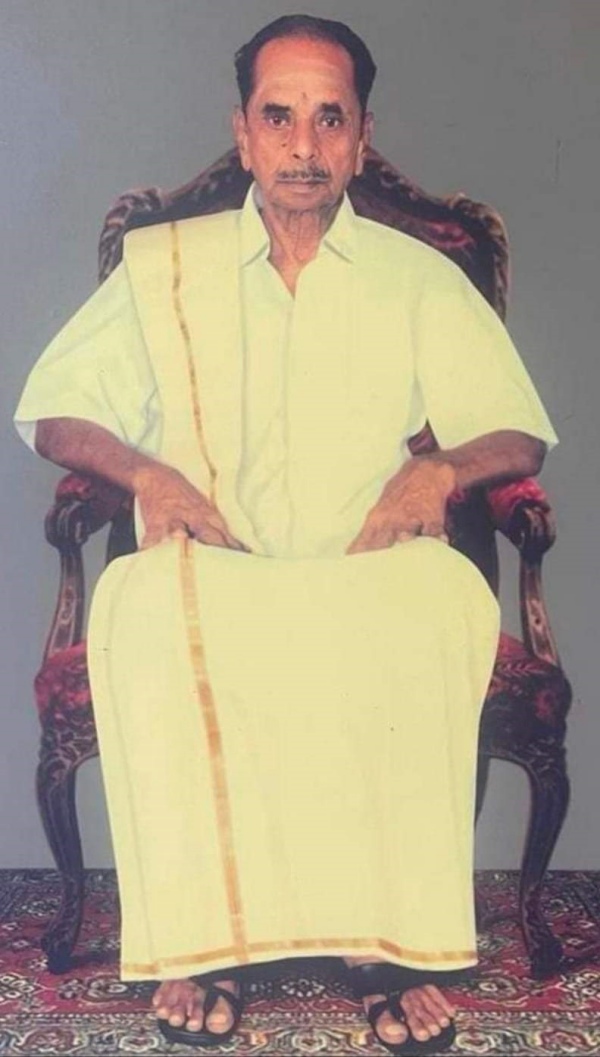 Chief Minister Stalin has condoled the death of Minister MP Saminathans father Perumalsamy