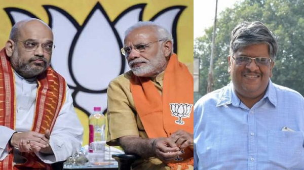 Congress Anand Srinivasan targets PM Modi and Amith Shah in his press meet 