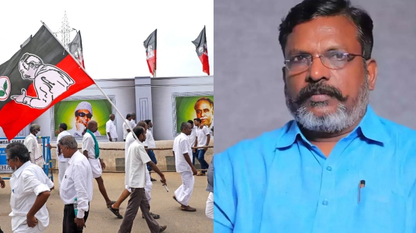 Thirumavalavan warns aiadmk cadres about bjp on lok sabha election