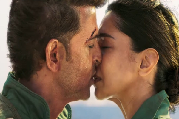 Indian Air Force officer issues notice against Fighter movie due to kissing scene 