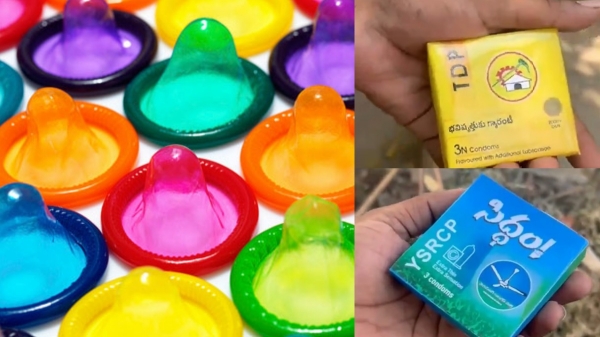 Big announcement and YSCRP, TDGs Political Strategies use of condoms in their Election campaigns