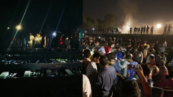 How the People killed in train accident in jharkand jamtara
