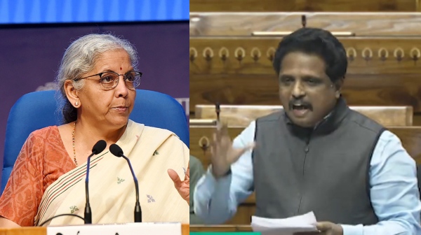  Su Venkatesan MP question to Nirmala Sitharaman on tax cut for corporates 
