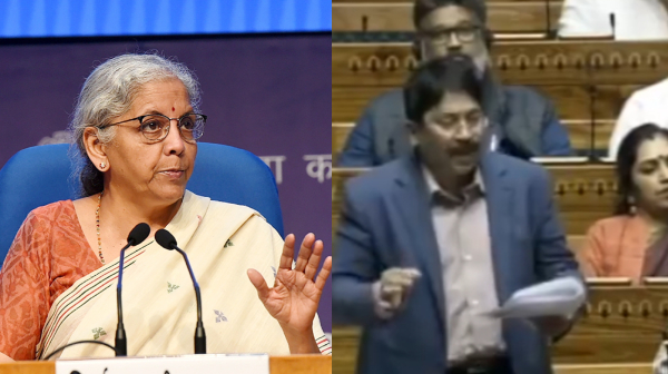 Dayanidhi Maran barrages Nirmala Sitharaman with questions about disaster relief fund Dayanidhi Maran barrages Nirmala Sitharaman with questions about disaster relief fund