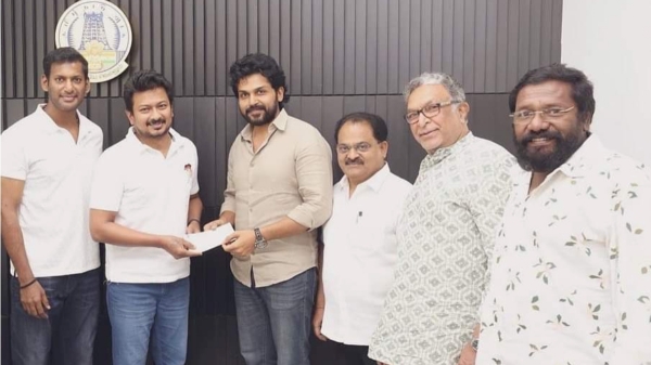 Udhayanidhi Stalin provided Rs 1 crore for construction of of South Indian Artistes Association building