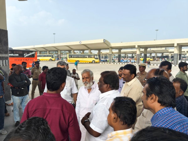 Kelambakkam Bus Station Video Viral: Minister explains 