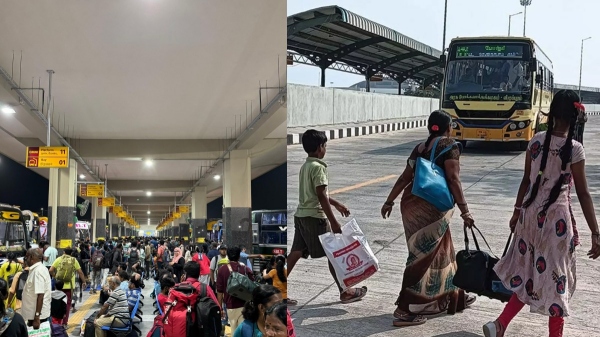  Kilaampakkam bus stand: People are protesting for second consecutive days 