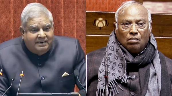 Our heads should go in shame, J agdeep Dhankhar slams Mallikarjun Kharge in Rajya Sabha Our heads should go in shame, J agdeep Dhankhar slams Mallikarjun Kharge in Rajya Sabha