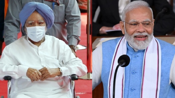PM Modi praises former PM Manmohan Singh for his dedication to cast his vote came from wheel chair 