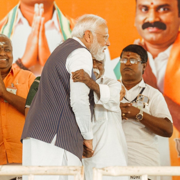 The conflict between DMK and Modi has increased
