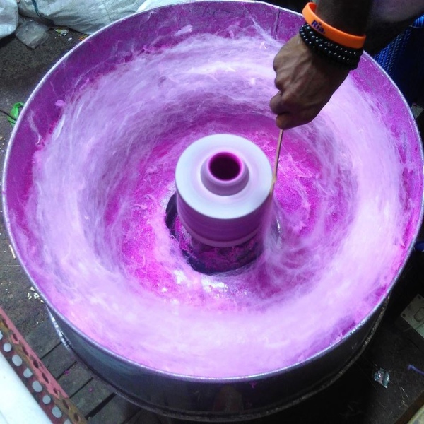 Puducherry government has banned the sale of cotton candy 