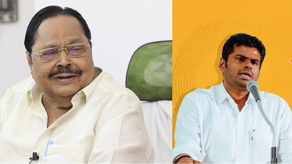 Minister Duraimurugan reply to bjp annamalai on ED raid
