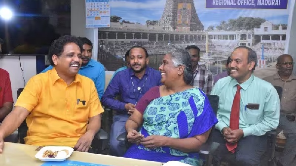 Madurai pooranam ammal donates 91 cent Land to Govt School Again 