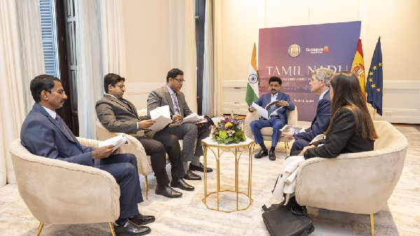 Stalin X post about Mou sign an investment agreement of Rs 540 crore with Edipan company of Spain. Stalin X post about Mou sign an investment agreement of Rs 540 crore with Edipan company of Spain.