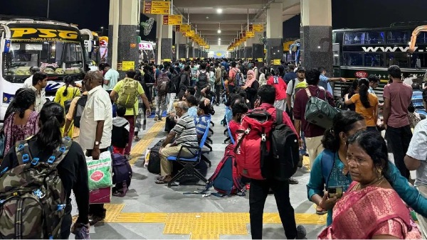  Passengers are suffering as not enough buses are plying from Chennai Kilambakkam bus terminal to southern districts 