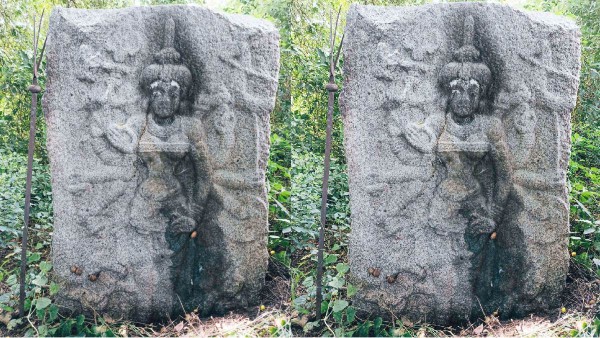 Kotravai statue was found at Ulundurpettai 