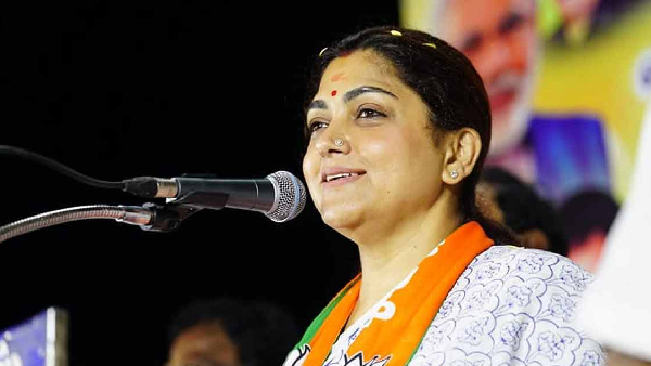DMK leaders are scared of Annamalai says BJP leader Kushboo 