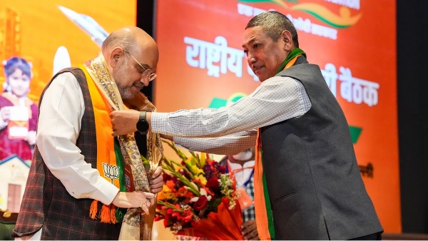 2024 election is like the Mahabharat battle between Pandavas and Kauravs Amit Shah at BJP meet 