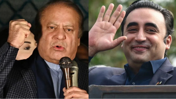 Pakistans Nawaz Sharif and Bilawal Bhuttos Parties Deal to form Coalition Government and Shehbaz Sharif is set to become PM 
