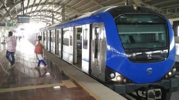  Chennai Metro train glass shatters accident, 4 passengers injured