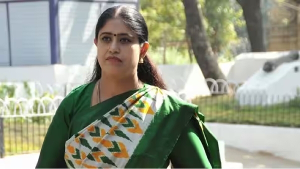 Congress Shocks over Tamil Nadu MLA Vijayadharani joins BJP Congress Shocks over Tamil Nadu MLA Vijayadharani joins BJP