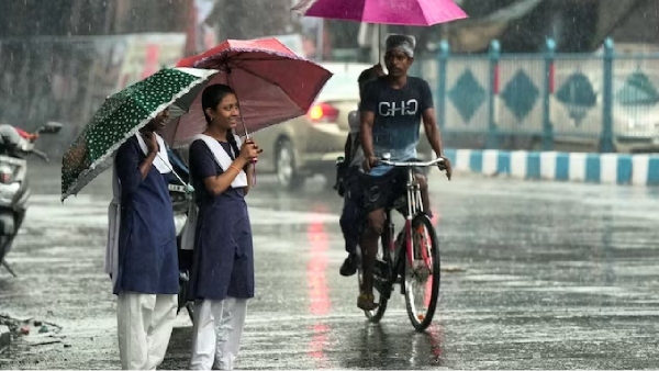 Chennai Met Rain nowcast for 5 districts for next 3 hours 