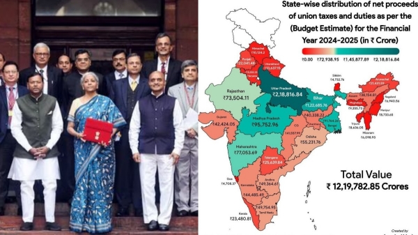 Union budget 2024-25: Nirmala Sitharaman allocated more money to Uttar Pradesh then Whole South India Union budget 2024-25: Nirmala Sitharaman allocated more money to Uttar Pradesh then Whole South India