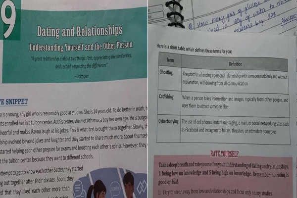 CBSE refuses about dating lesson involved in Class 9 book 
