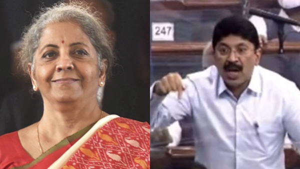 Nirmala Sitharaman talking hatefully about Tamil Nadu : Dayanidhi maran in Parliament 