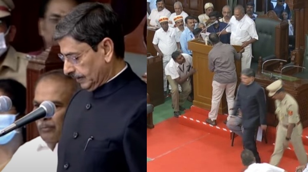 Rajbhavan explains why Governor didnt read his address 