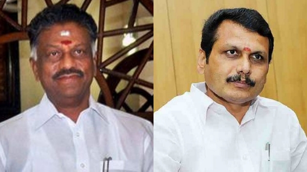 O.Panneer Selvam who has changed seats in the assembly Senthil Balaji chair? 