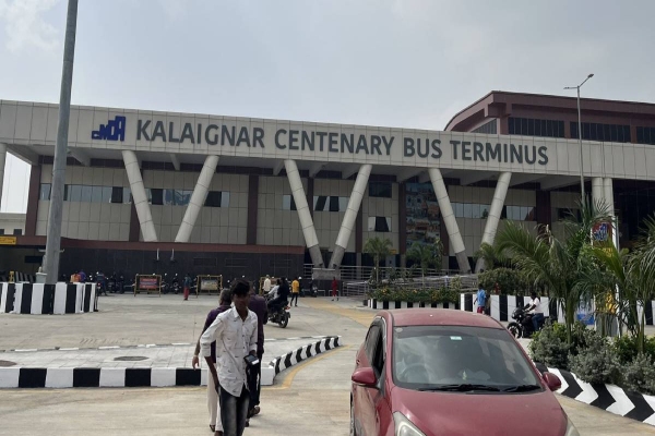  Kilambakkam bus stand creates new history by sending more than 1 lakh passengers home in single day 