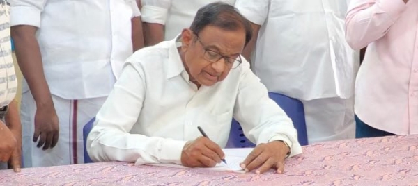 P Chidambaram explains why Congress received donations through electoral bonds