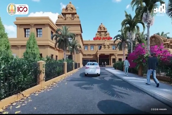Why the new Mahabalipuram massive bus stand gets appreciation for its Pallava style architecture? 
