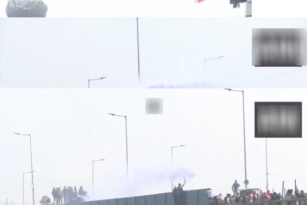 Delhi Chalo 2.0: Protesting farmers forcibly remove cement barricade in Haryana 