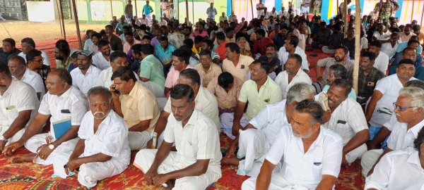 Release Fishermen from Srilanka: Relay hunger strike at Rameswaram 