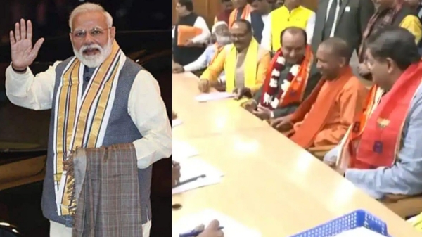  7 union ministers whose Rajya Sabha terms end in April have notre-nominated by BJP