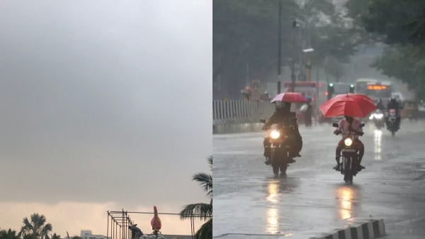 Chennai Met said that there is a chance of rain in 4 southern districts for the next 3 hours 